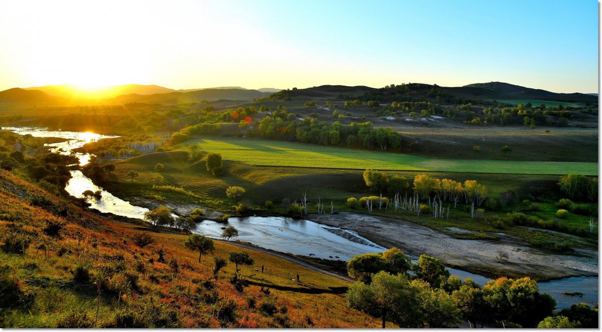 河北坝上草原风景图片,高清图片