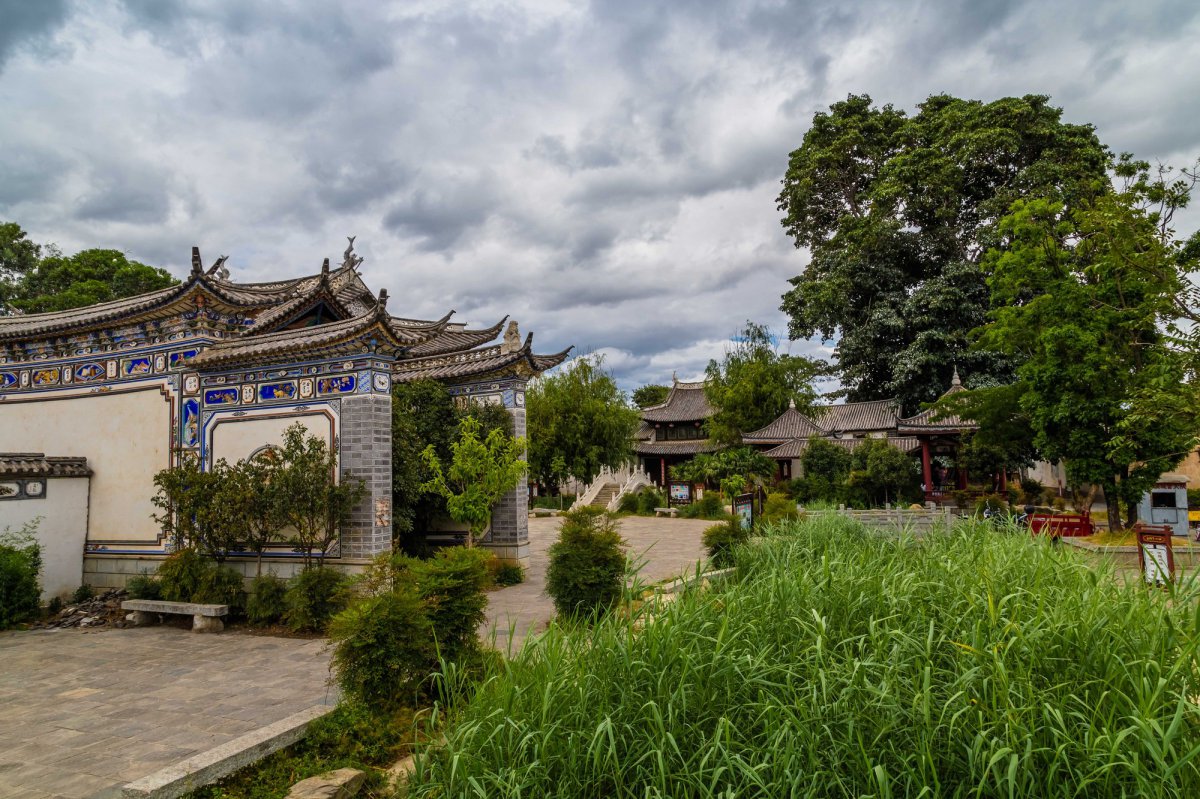 云南大理喜洲风景图片