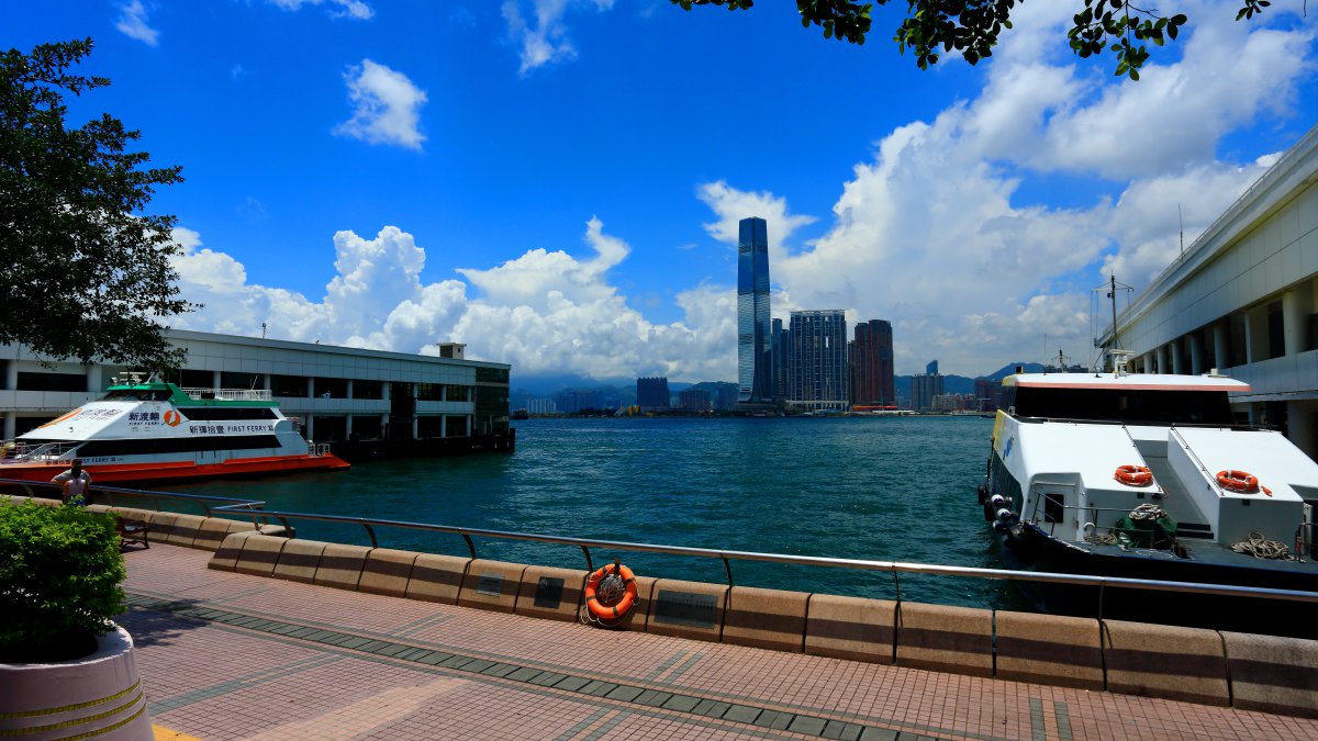 香港九龙半岛风景图片