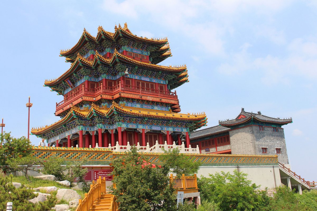 山东沂山风景图片,高清图片