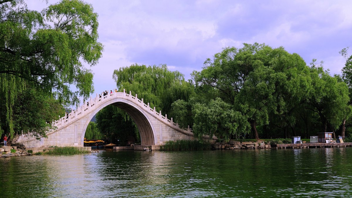 北京颐和园夏季风景图片