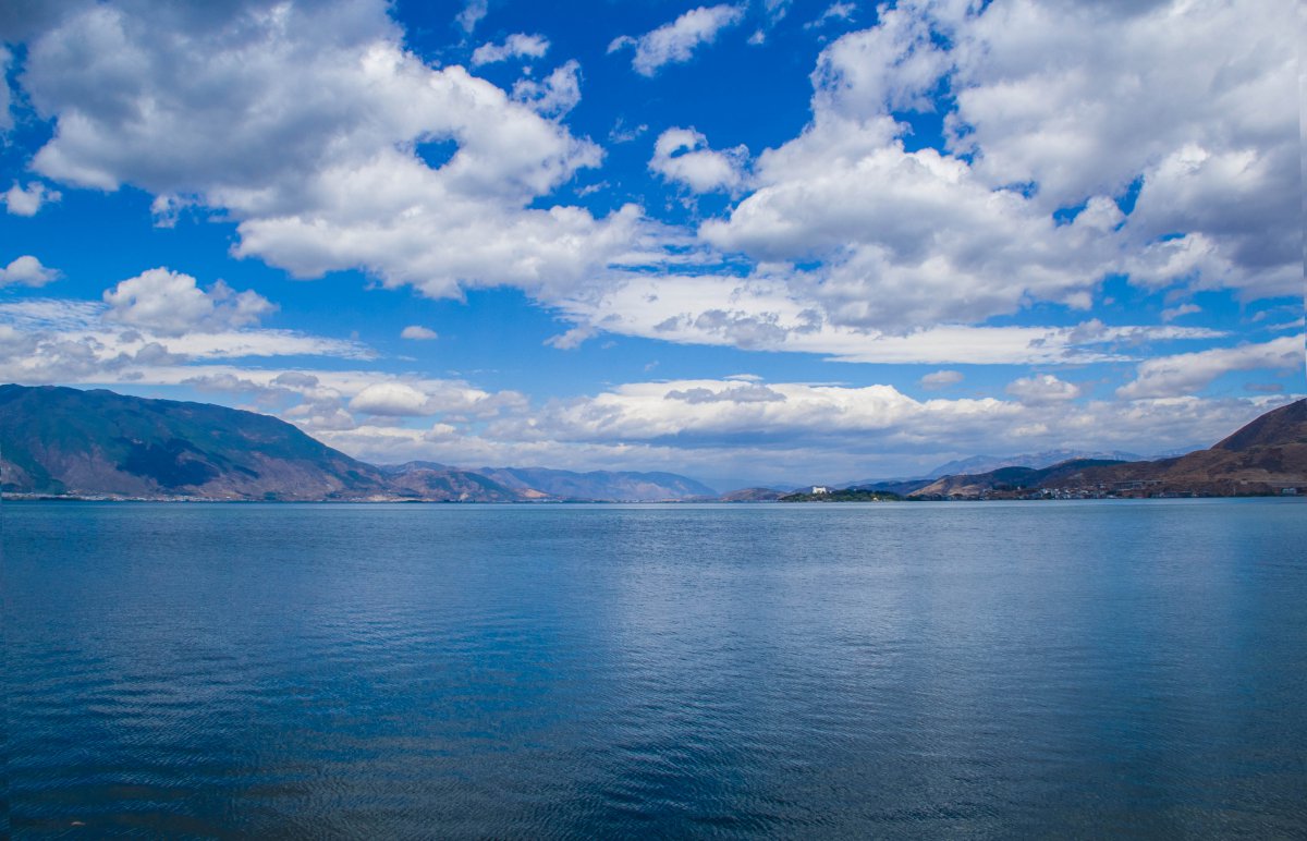 云南洱海双廊风景图片