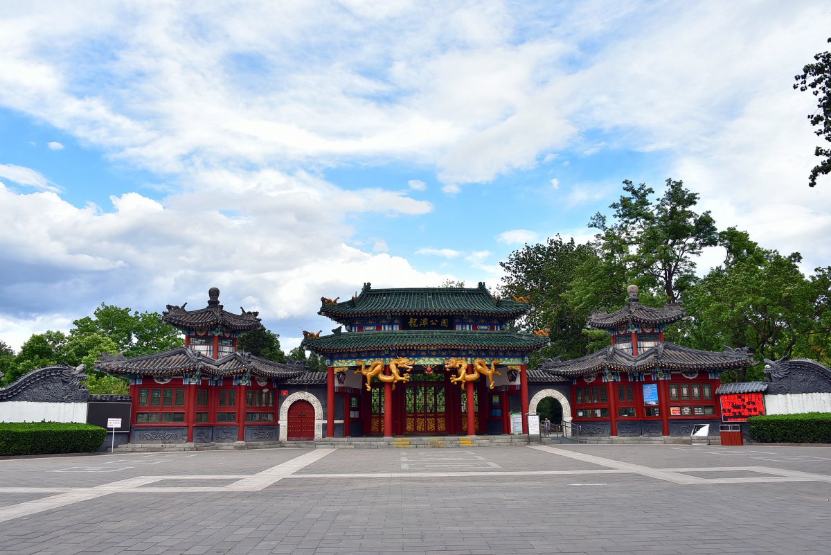 北京龙潭公园风景图片