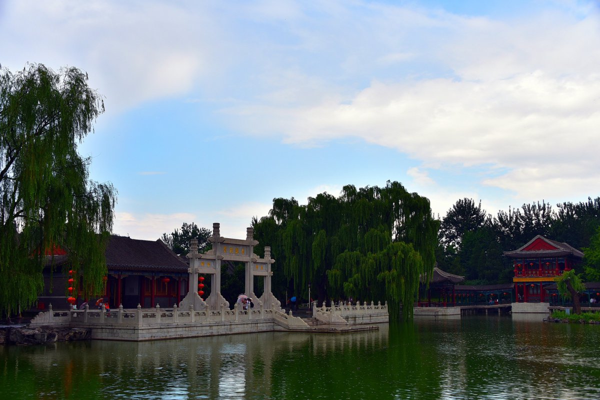 北京大观园风景图片