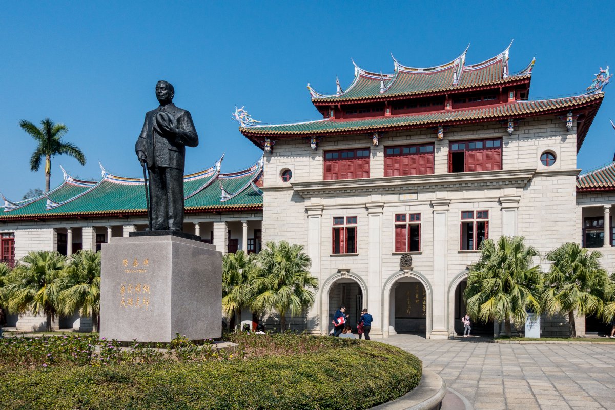 福建厦门大学建筑风景图片