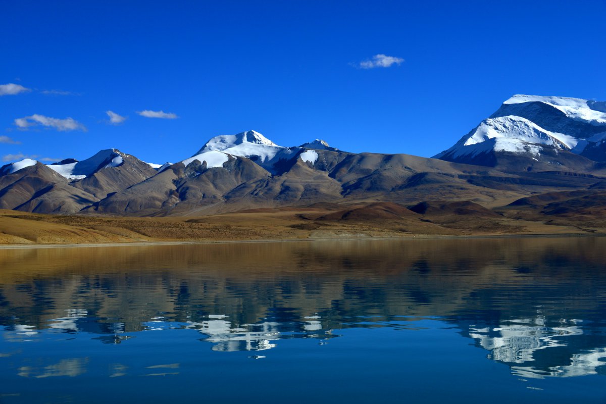 西藏拉昂错湖风景图片