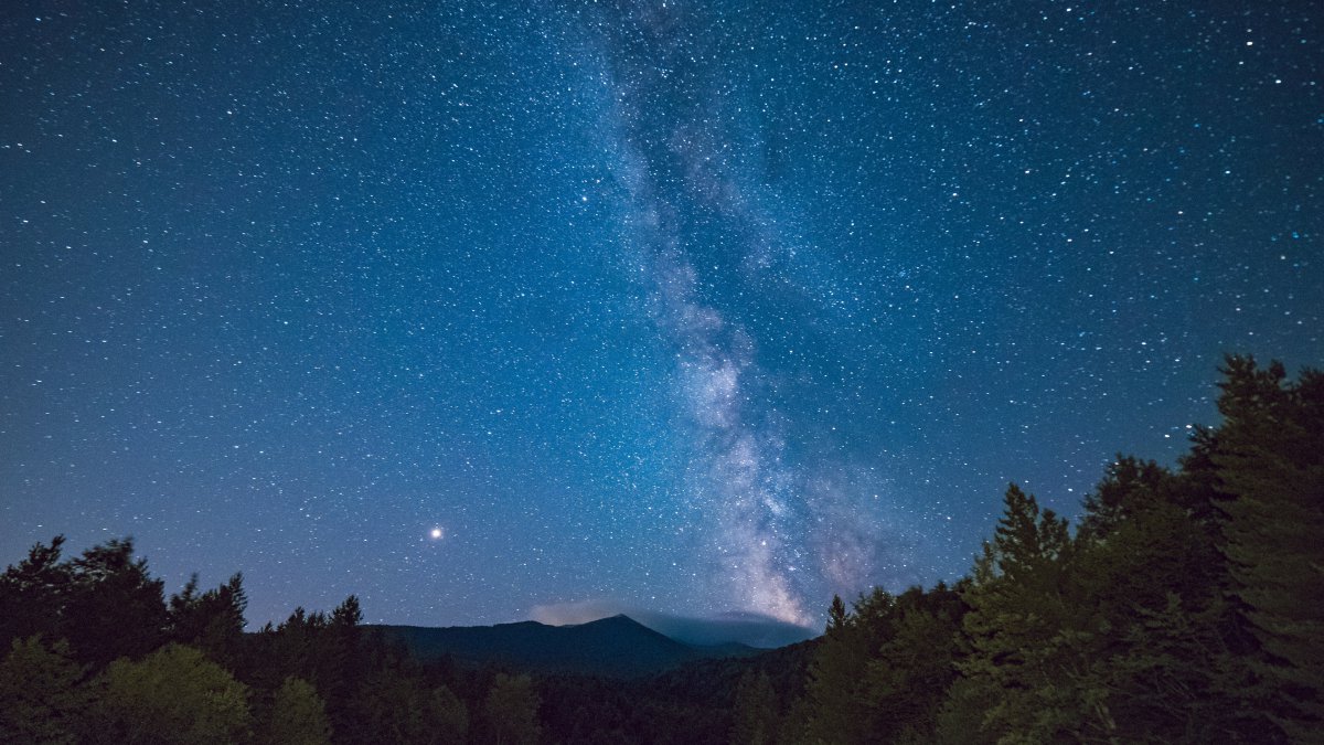 浩瀚的星空風景圖片