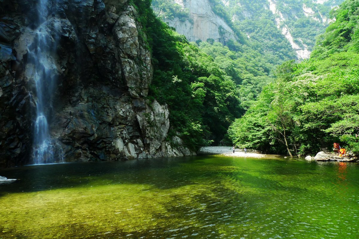 陕西宝鸡太白山风景图片