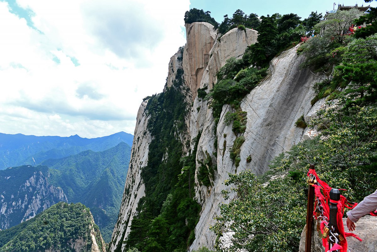 陕西渭南华山风景图片,高清图片