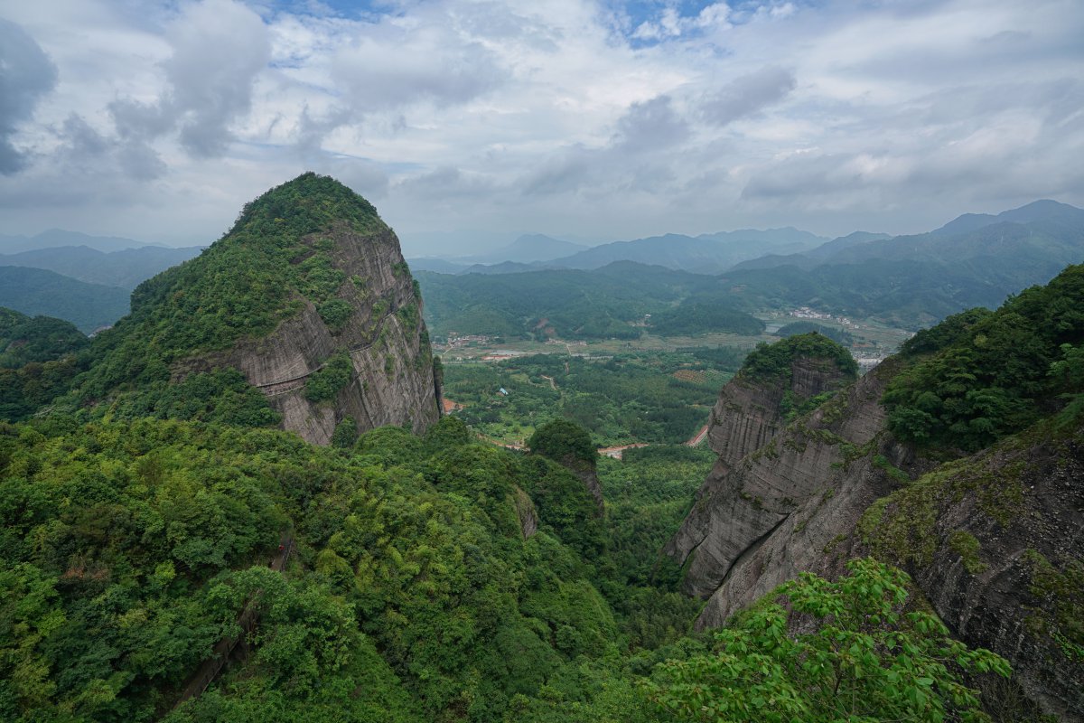 江西龍南縣小武當山風景圖片