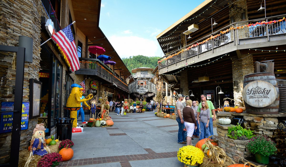 美国田纳西州小镇风景图片