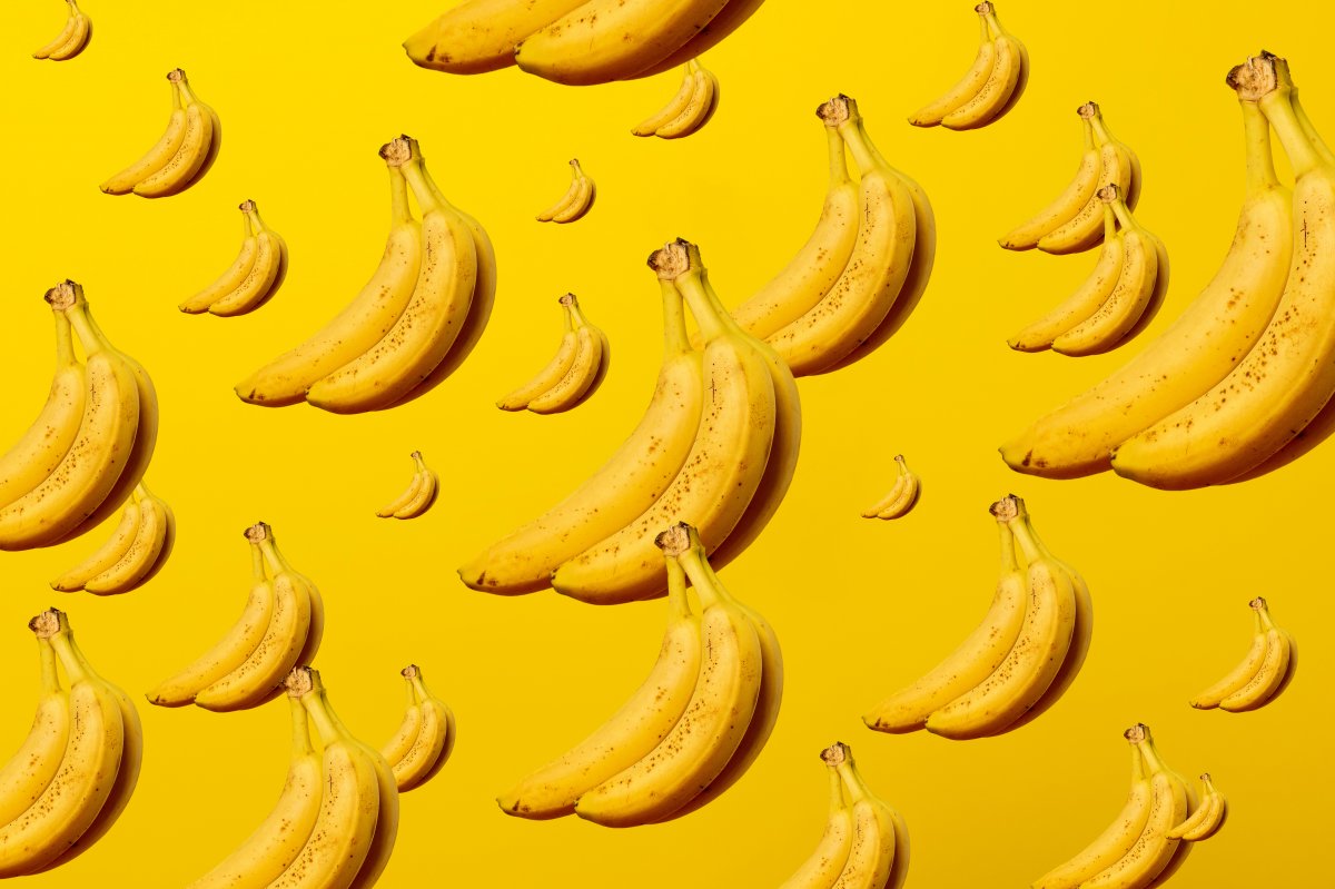香蕉壁纸小清新图片