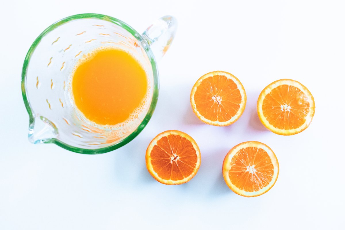 白底水果橙子切开橙子切块橙子图片下载 - 觅知网