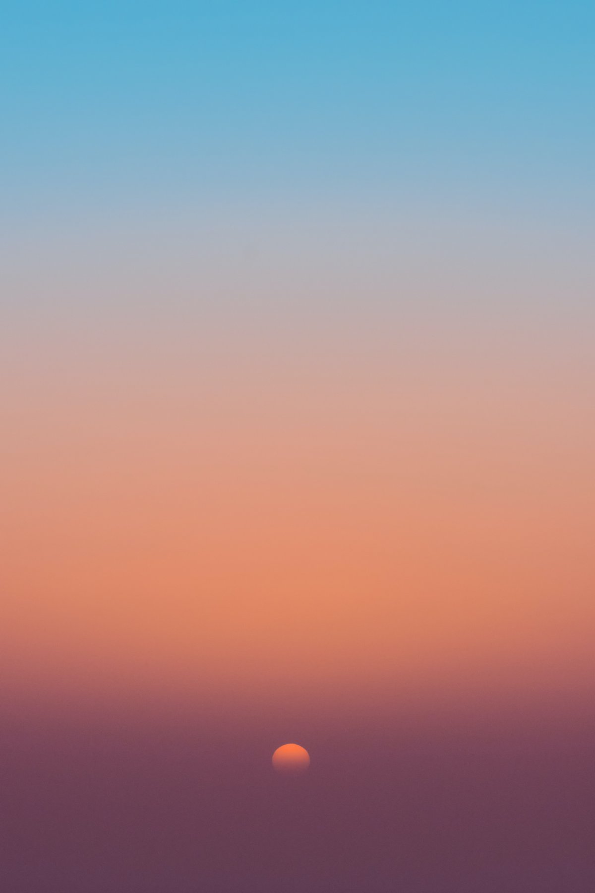 黄昏天空背景图片 高清图片