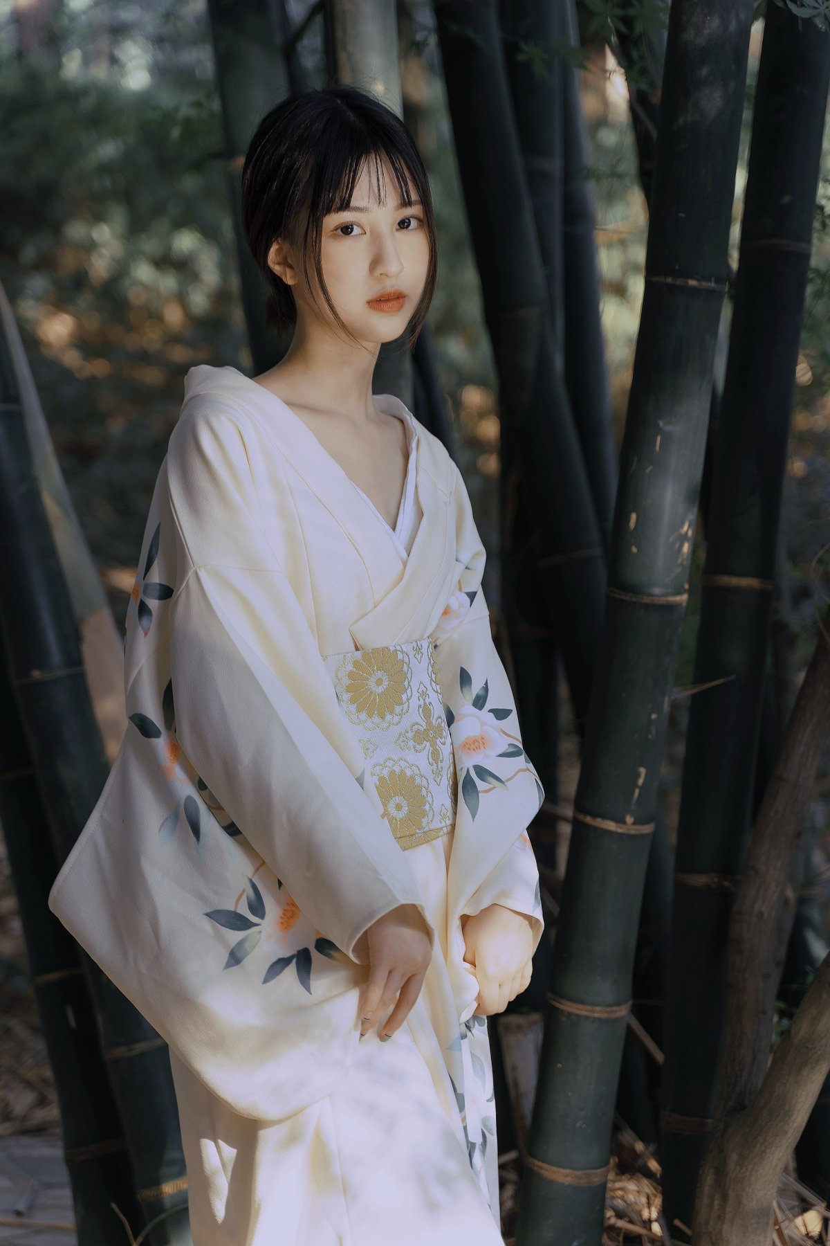 小清新日本和服美女写真图片 高清图片