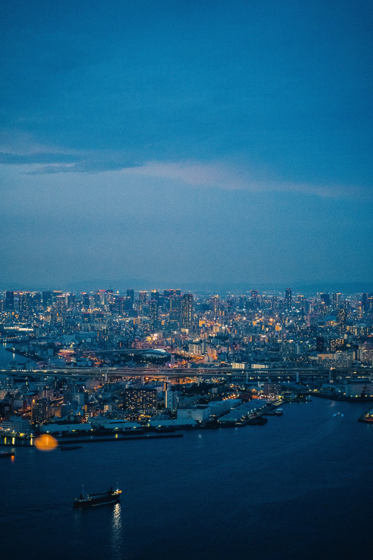 繁华大城市夜景图片 高清图片