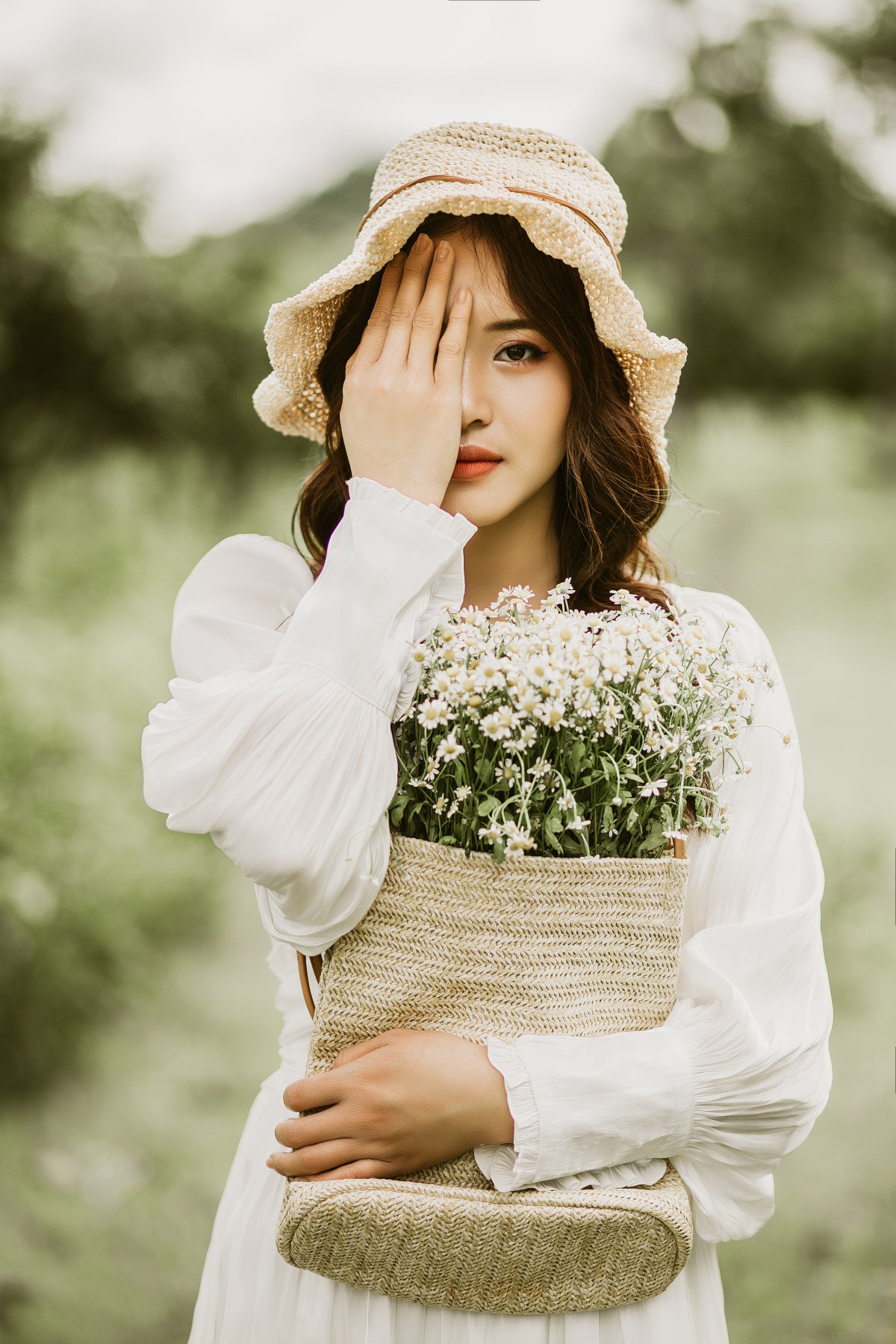 甜美小清新美女图片