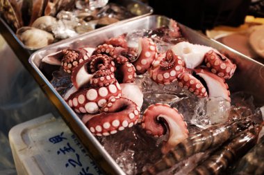 口感筋道的章鱼料理图片