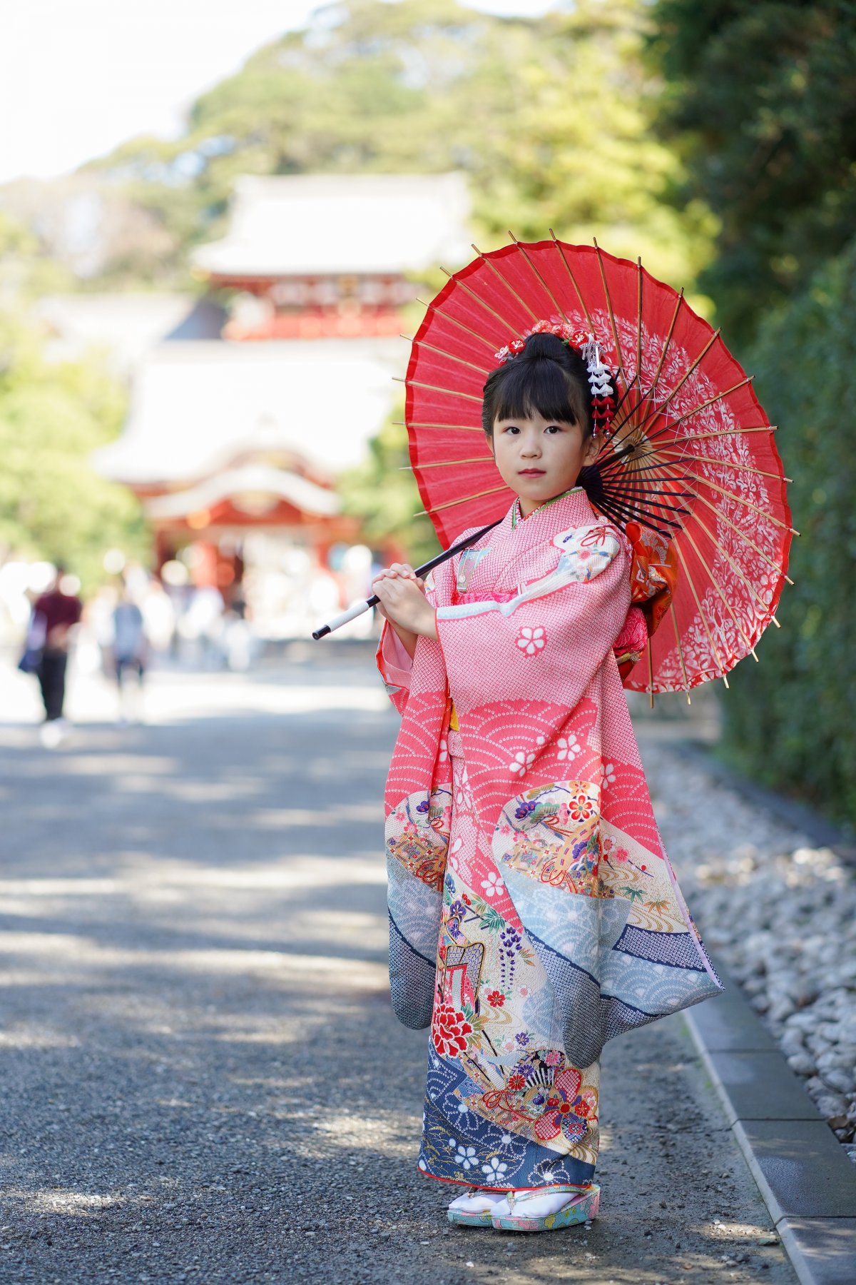 日本和服儿童图片