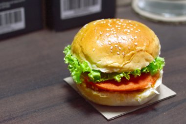 汉堡快餐美食图片