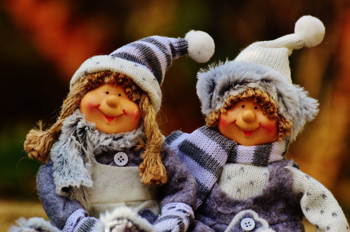 小精灵摆件图片