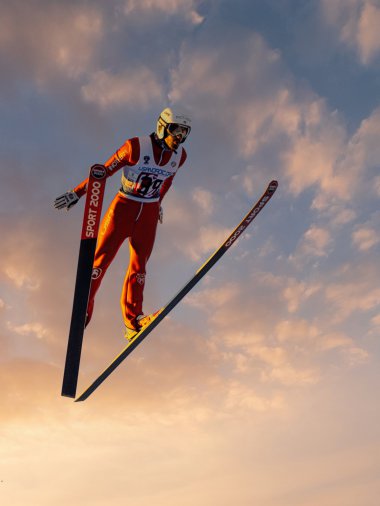 双板滑雪运动图片高清
