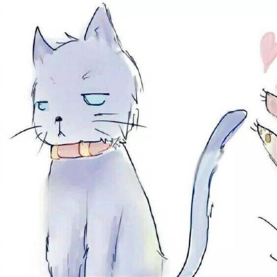 可爱卡通绝配情侣头像高清无水印