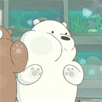 咱们裸熊情侣头像一左一右高清图片