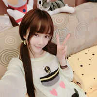 女生剪刀手头像