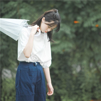 女生伤感有意境头像