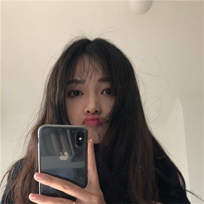 非主流女生手机控长发头像