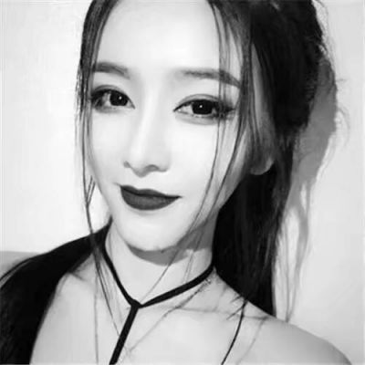 非主流女生伤感黑白头像精选