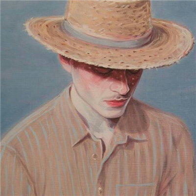 现代彩色素描头像女生唯美最新