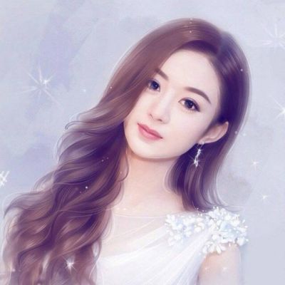 好看的头像女生小清新手绘图片