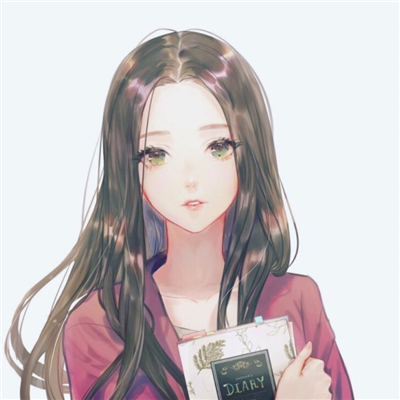 彩色手绘女生头像唯美气质最新