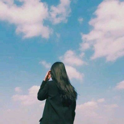 失恋唯美气质女生背影头像大全