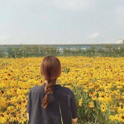 失恋唯美气质女生背影头像大全