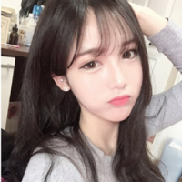长发齐刘海美女qq头像,女生头像图片