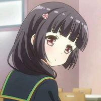 动漫少女qq卡通头像