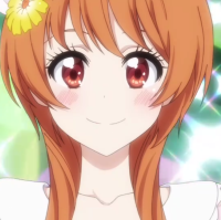 动漫卡通橘万里花头像