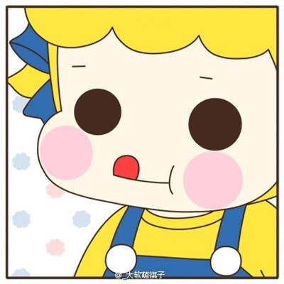 卡通搞怪脸萌头像