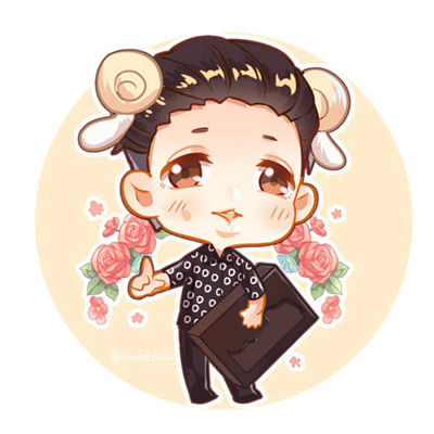 张艺兴手绘卡通头像图片大全