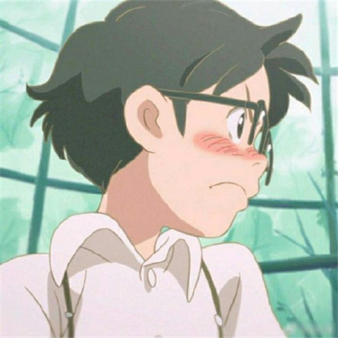 480x480快手头像男生霸气动漫侧脸