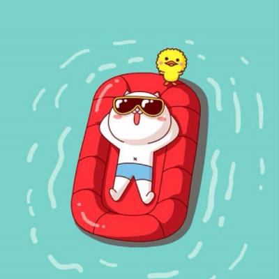 可爱小清新卡通头像精选适合夏季