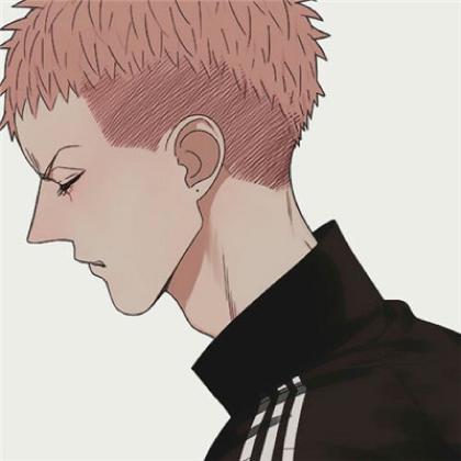 帅气冷漠卡通男生头像