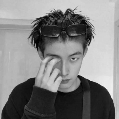 霸气黑白男头像