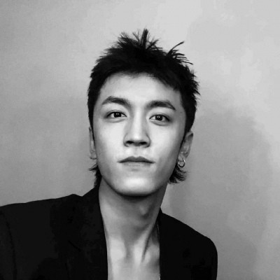 黑白超酷男生头像图片
