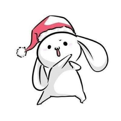 手绘小兔子头像