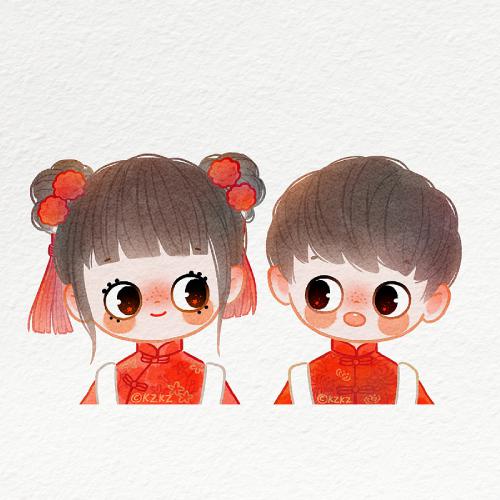 抖音2020年鼠年情侣头像