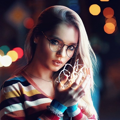 唯美外国美女头像